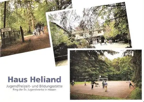 Ansichtskarte Deutschland - Oberursel / Haus Heliand - Jugendfreizeit- und Bildungsstätte - Ring der Ev. Jugendwerke in Hessen (2315)