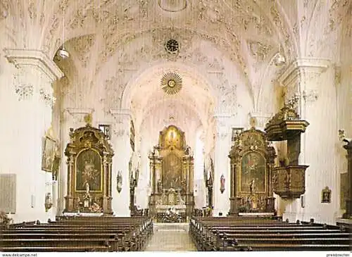 Ansichtskarte Deutschland - Hohenstadt / Ostalbkreis - Kirche Mariä-Opferung - Wallfahrtskirche zum hlg. Patrizius (1279)
