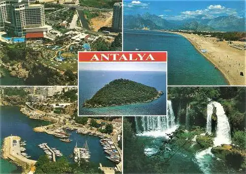 Ansichtskarte Türkei - Antalya / Mehrbildkarte (2267)