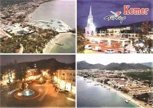 Ansichtskarte Türkei - Kemer / Türkische Riviera - Provinz Antalya - Mehrbildkarte (2265)
