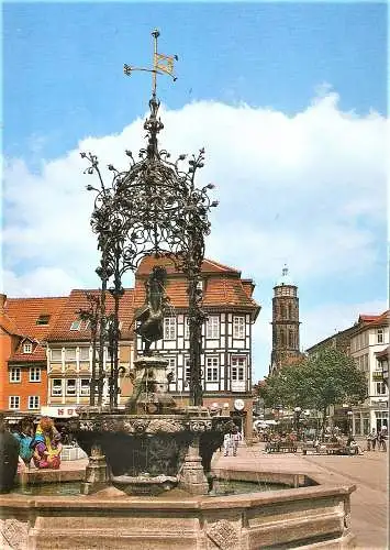 Ansichtskarte Deutschland - Göttingen / Gänselieselbrunnen (2421)