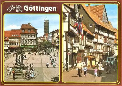 Ansichtskarte Deutschland - Göttingen / Grüße aus Göttingen (2422)