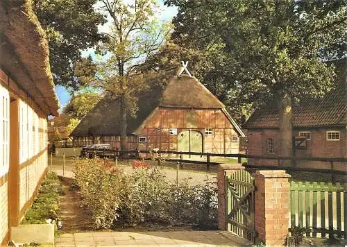 Ansichtskarte Deutschland - Bauernhaus in der Lüneburger Heide (2429)