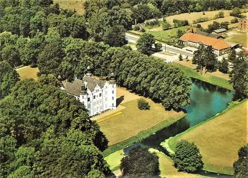 Ansichtskarte Deutschland - Schloss Ahrensburg / Luftbild (2439)