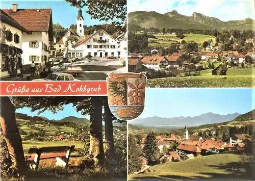 Ansichtskarte Deutschland - Bad Kohlgrub / Grüße aus Bad Kohlgrub - Mehrbildkarte (2448)