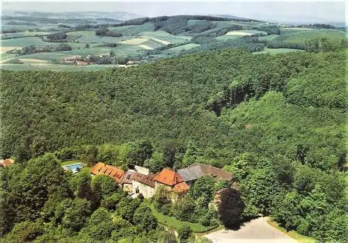 Ansichtskarte Deutschland - Extertal / Lippisches Bergland / Kreis-Jugendheim Burg Sternberg (2454)