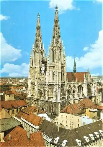 Ansichtskarte Deutschland - Regensburg / Dom St. Peter (2465)