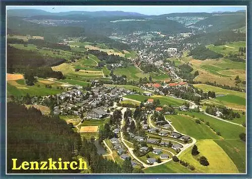Ansichtskarte Deutschland - Lenzkirch / Ortsansicht (2221)