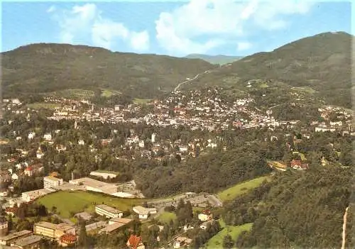 Ansichtskarte Deutschland - Baden-Baden / Ortsansicht mit Blick auf Südwestfunk und Merkur (2343)