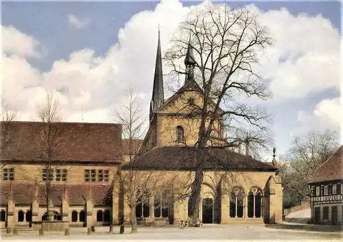 Ansichtskarte Deutschland - Maulbronn / Klosterkirche Maulbronn (2345)