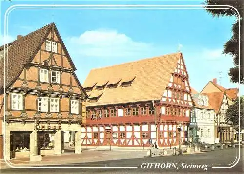 Ansichtskarte Deutschland - Gifhorn / Steinweg (2431)