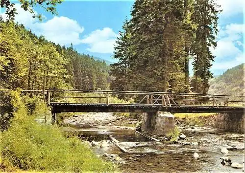 Ansichtskarte Deutschland - Der schöne Harz / Im Siebertal (1768)