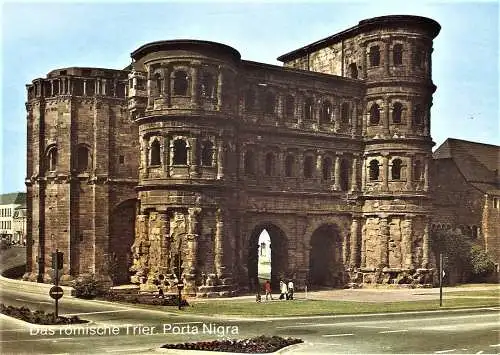 Ansichtskarte Deutschland - Trier / Das römische Trier - Porta Nigra (1808)