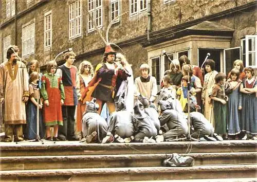 Ansichtskarte Deutschland - Hameln / Rattenfängerspiele (2565)