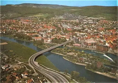 Ansichtskarte Deutschland - Hameln / Ortsansicht - Luftbild (2570)