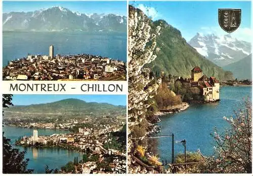 Ansichtskarte Schweiz - Montreux / Chillon (2086)