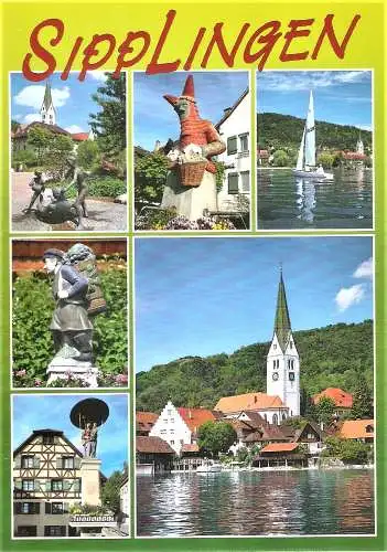 Ansichtskarte Deutschland - Sipplingen am Bodensee / Sehenswürdigkeiten (2110)