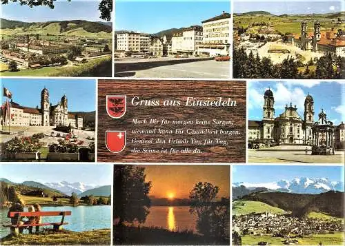 Ansichtskarte Schweiz - Einsiedeln / Mehrbildkarte (2165)