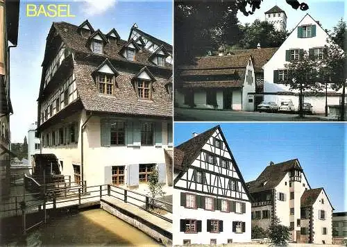 Ansichtskarte Schweiz - Basel / Papiermühle im St. Alban-Tal (2200)