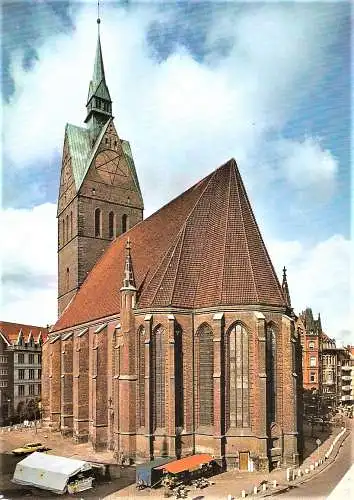 Ansichtskarte Deutschland - Hannover / Ev.-Luth. Marktkirche Hannover - Außenansicht (2479)