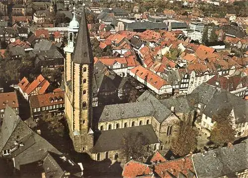 Ansichtskarte Deutschland - Goslar / Romanische Marktkirche Goslar St. Cosmas und Damian (2493)