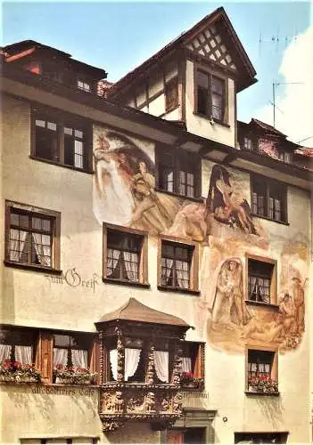 Ansichtskarte Schweiz - St. Gallen / Haus zum Greif (2545)