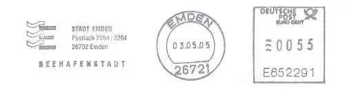 Freistempel E652291 Emden - Stadt Emden / SEEHAFENSTADT (#2111)