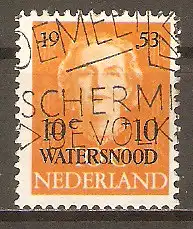 Briefmarke Niederlande Mi.Nr. 606 o Hilfe für die Opfer der Überschwemmung vom 1. Februar 1953 #2024148