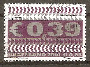 Briefmarke Niederlande Mi.Nr. 1906 o Freimarke für standardisierte Inlandsbriefe 2001 / Pfeile #2024151