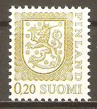 Briefmarke Finnland Mi.Nr. 818 a I Ay ** Staatswappen 1977 #2024166