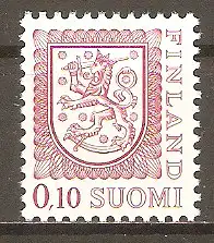 Briefmarke Finnland Mi.Nr. 824 II Ay ** Staatswappen 1978 #2024167