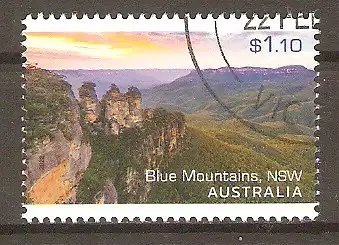 Briefmarke Australien Mi.Nr. 5440 o Naturlandschaften 2022 / Blue Mountains #