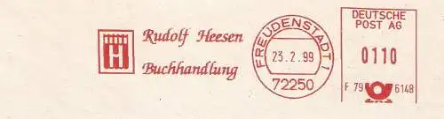 Freistempel F79 6148 Freudenstadt - Buchhandlung Rudolf Heesen (#2720)