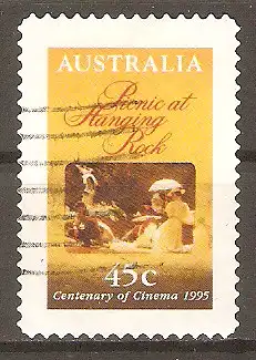 Briefmarke Australien Mi.Nr. 1486 o 100 Jahre Kino 1995 / Filmplakat "Picnic at Hanging Rock" #