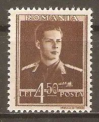 Briefmarke Rumänien Mi.Nr. 804 ** König Michael I. 1944 #2024344