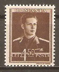 Briefmarke Rumänien Mi.Nr. 804 ** König Michael I. 1944 #