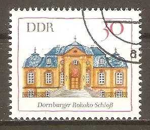 Briefmarke DDR Mi.Nr. 1438 o Bedeutende Bauwerke 1969 / Dornburger Schloss #2024366