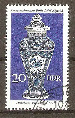 Briefmarke DDR Mi.Nr. 2172 o Historisches Kunsthandwerk 1976 / Deckelvase #2024384