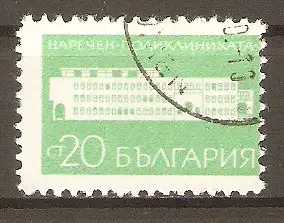 Briefmarke Bulgarien Mi.Nr. 1968 o Kurorte 1969 / Poliklinik in Naretschen #