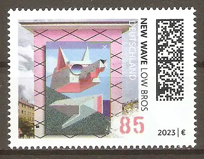 Briefmarke BRD Mi.Nr. 3758 ** Street Art 2023 / Wandmalerei „New Wave“ von „Low Bros“ #2024407