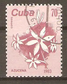 Briefmarke Cuba Mi.Nr. 2811 o Blüten 1983 / „Azucena“ (Lilie) #2024446