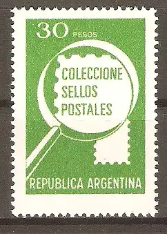 Briefmarke Argentinien Mi.Nr. 1385 y ** Sammle Briefmarken 1979 / Lupe #