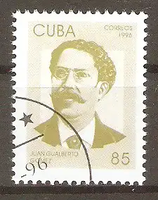 Briefmarke Cuba Mi.Nr. 3937 o Patrioten 1996 / Juan Gualberto Gomez #2024462