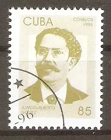 Briefmarke Cuba Mi.Nr. 3937 o Patrioten 1996 / Juan Gualberto Gomez #