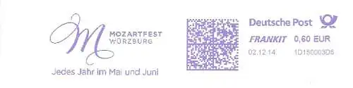 Freistempel 1D150003D6 Würzburg - Mozartfest Würzburg / Jedes Jahr im Mai und Juni (#47)