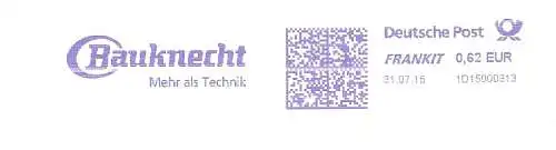 Freistempel 1D15000313 - Bauknecht / Mehr als Technik (#81)