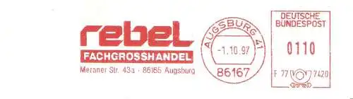 Freistempel F77 7420 Augsburg - rebel Fachgrosshandel (#129)
