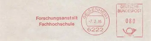 Freistempel Geisenheim - Forschungsanstalt Fachhochschule (#293)