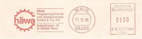 Freistempel B66 7506 Wain - häwa Programmgehäuse und Komponenten GmbH & Co. KG (#295)