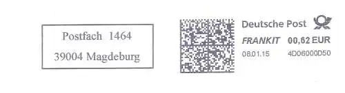 Freistempel 4D06000D50 Magdeburg - Postfach 1464 39004 Magdeburg (#554)